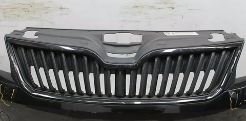 Skoda, Rapid Grille Radiator Grille Black Nh 05/14 12/20