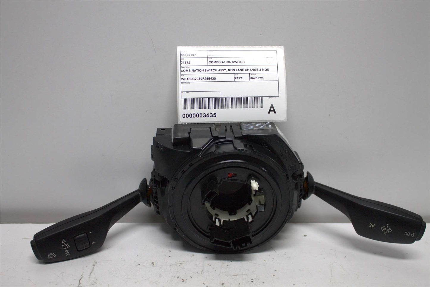 BMW, 3 Series Combination Switch Combination Switch Assy Non Lane Change & Non Park Assist Type F30 Sedan 11/11 02/19