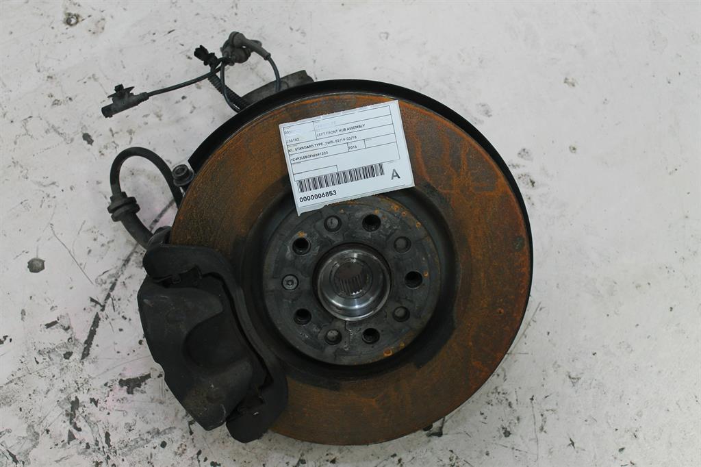 Jeep, Cherokee Left Front Hub Assembly Kl Standard Type 2Wd 02/14 03/18