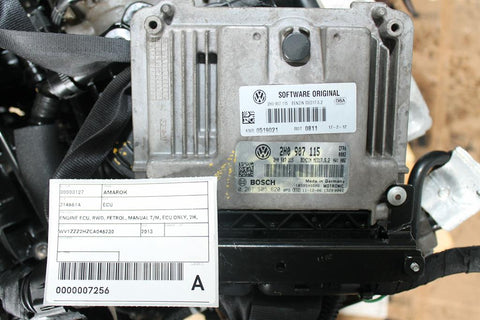 Volkswagen, Amarok Ecu Rwd Petrol Manual T/M Ecu Only 2H 10/10 11/14