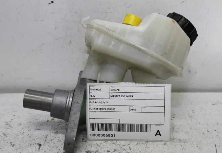 Holden, Cruze Master Cylinder Jh 03/11 01/17