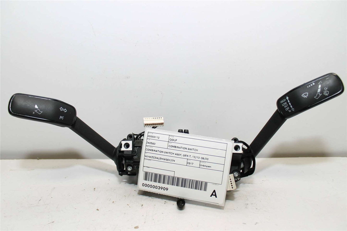 Volkswagen, Golf Combination Switch Combination Switch Assy Gen 7 12/12 08/20