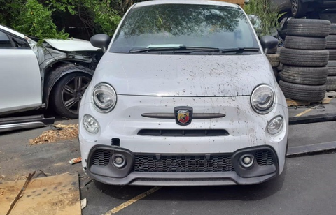 Fiat, 500 Right Headlamp , Xenon Type, 06/13-09/15
