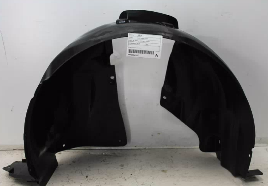 Holden, Cruze Left Guard Liner Front Jh Sedan/Hatch 03/11 01/17