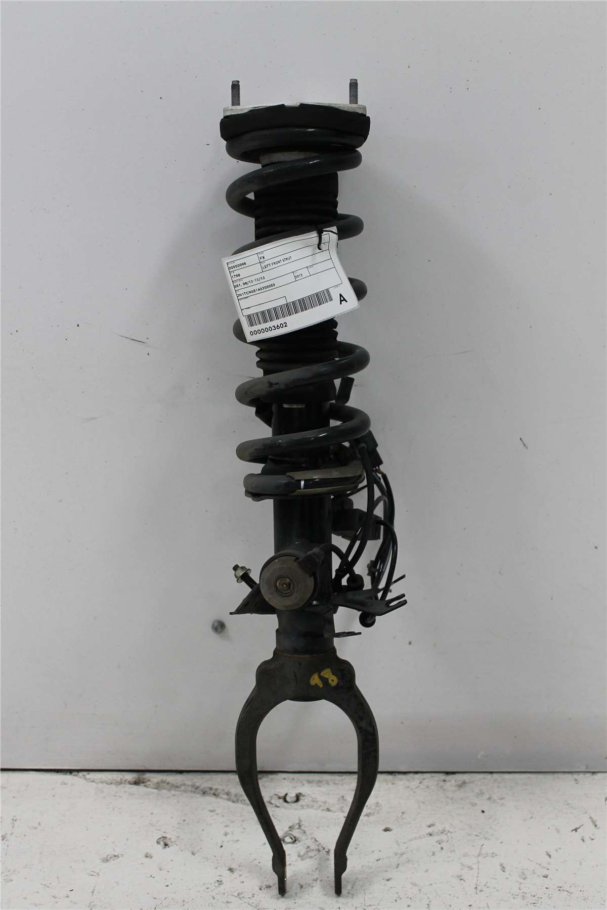 Infiniti, FX37 Left Front Strut S51 08/12 12/13