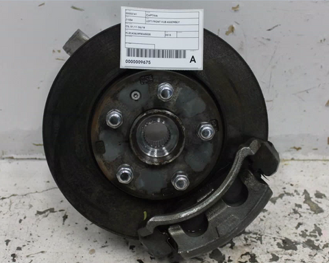 Holden, Captiva Left Front Hub Assembly Cg 01/11 06/18