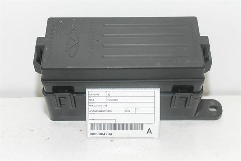 Chery, J3 Fuse Box M1X 03/11 01/15