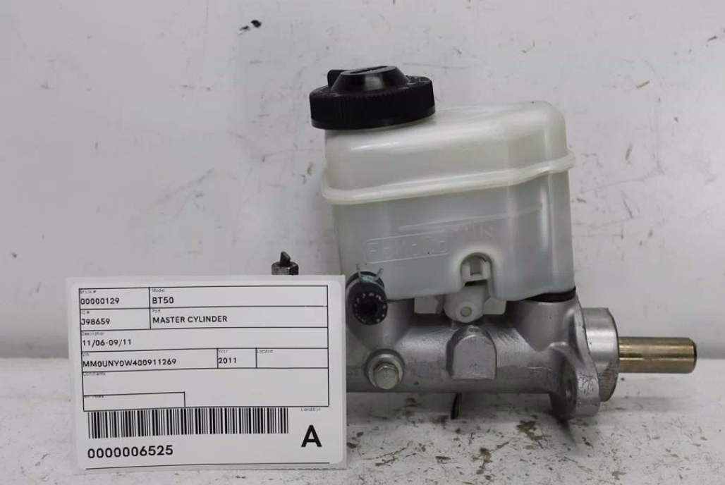 Mazda, Bt50 Master Cylinder 11/06 09/11