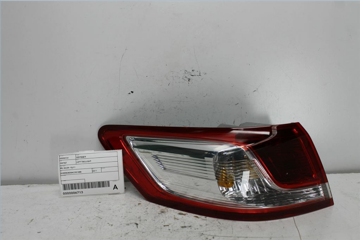 Used Honda, Odyssey Left Taillight Rb 04/09 10/11 2011 – image 1 - All Good Parts