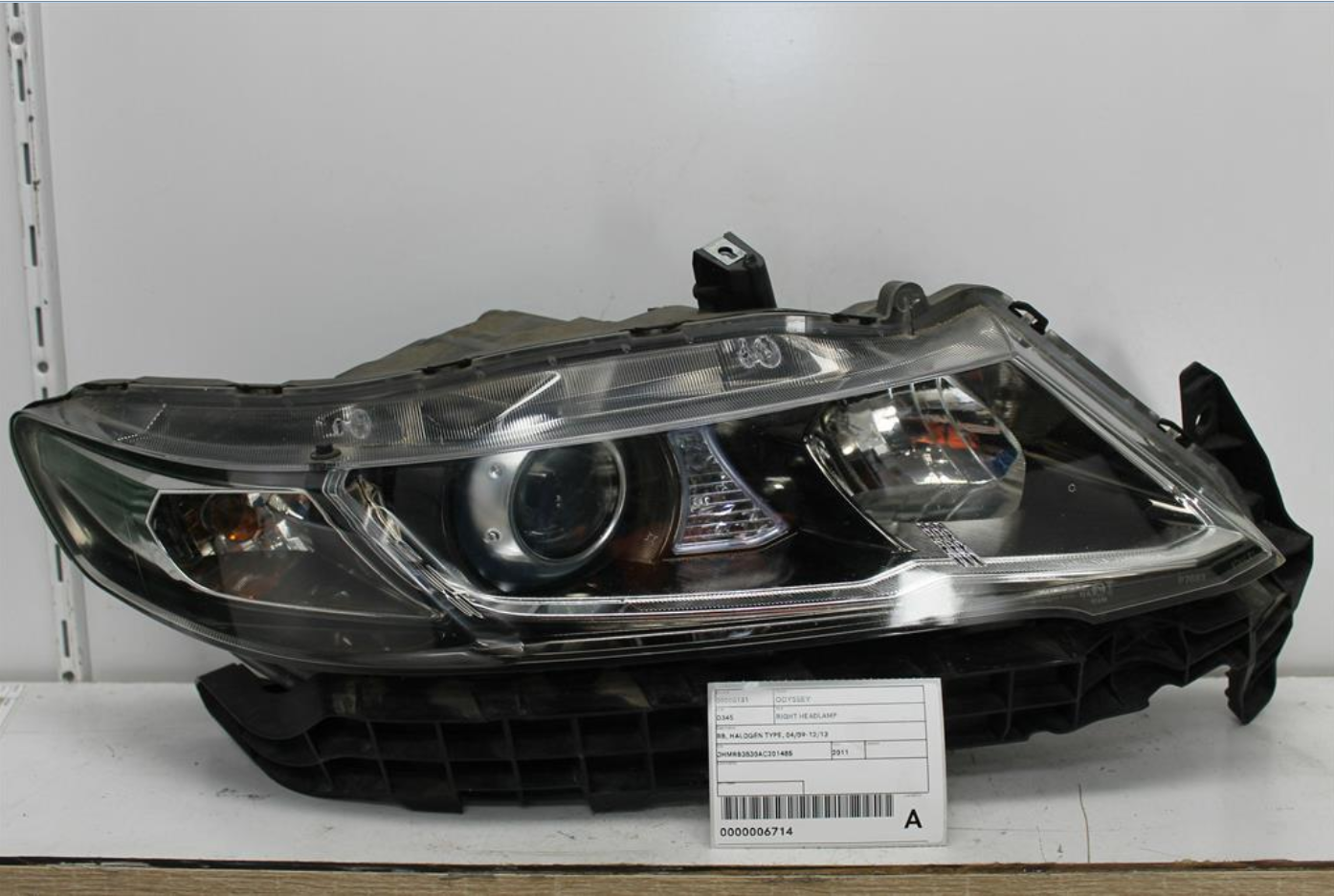 Honda, Odyssey Right Headlamp Rb Halogen Type 04/09 12/13