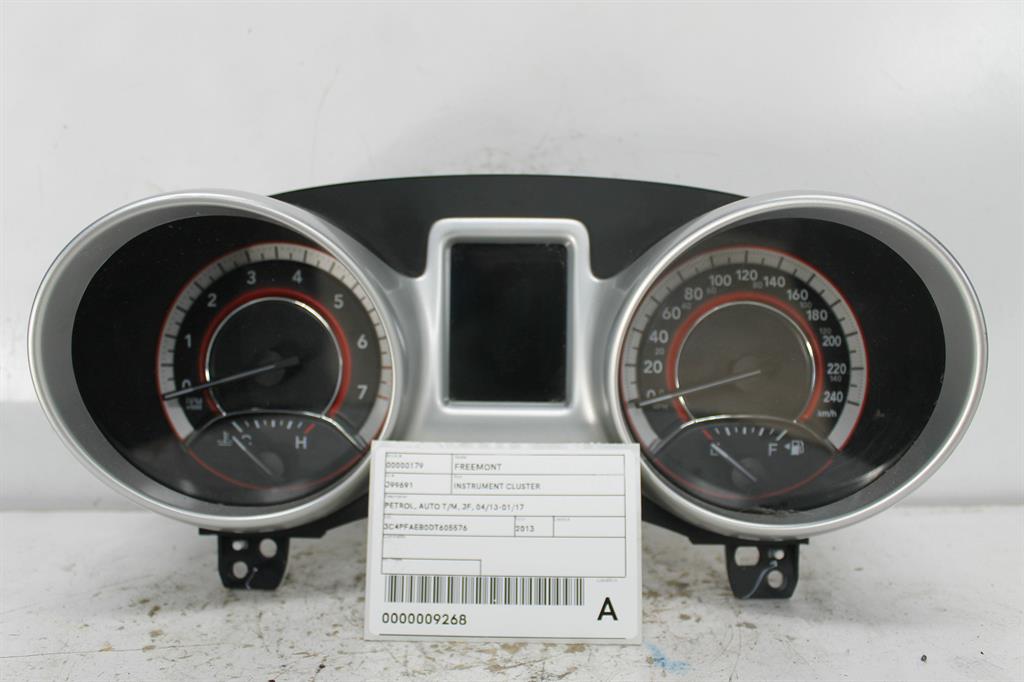 Fiat, Freemont Instrument Cluster Petrol Auto T/M Jf 04/13 01/17