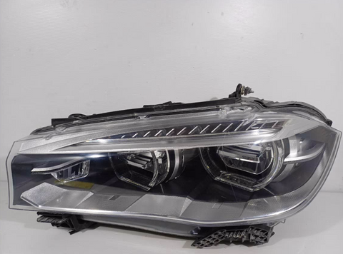 Bmw , X6 Left Headlamp , Led Type, F16, 08/14-04/19