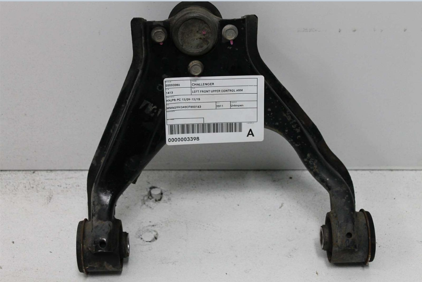 Mitsubishi, Challenger Left Front Upper Control Arm Kh/Pb Pc 11/09 12/15