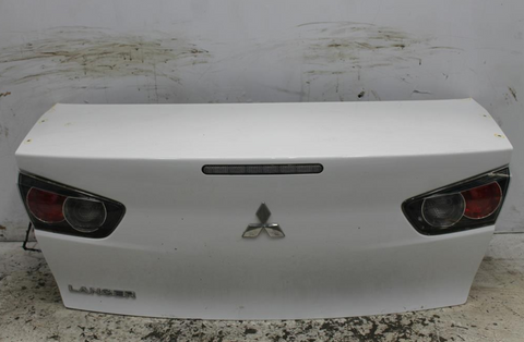 Mitsubishi, Lancer Bootlid/Tailgate Bootlid Cj Spoilered (2 Post Type) Non Key Hole Non Camera & Non Mould Type 07/07 10/15