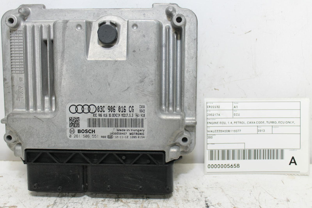 Audi, A1, 8X, ECU