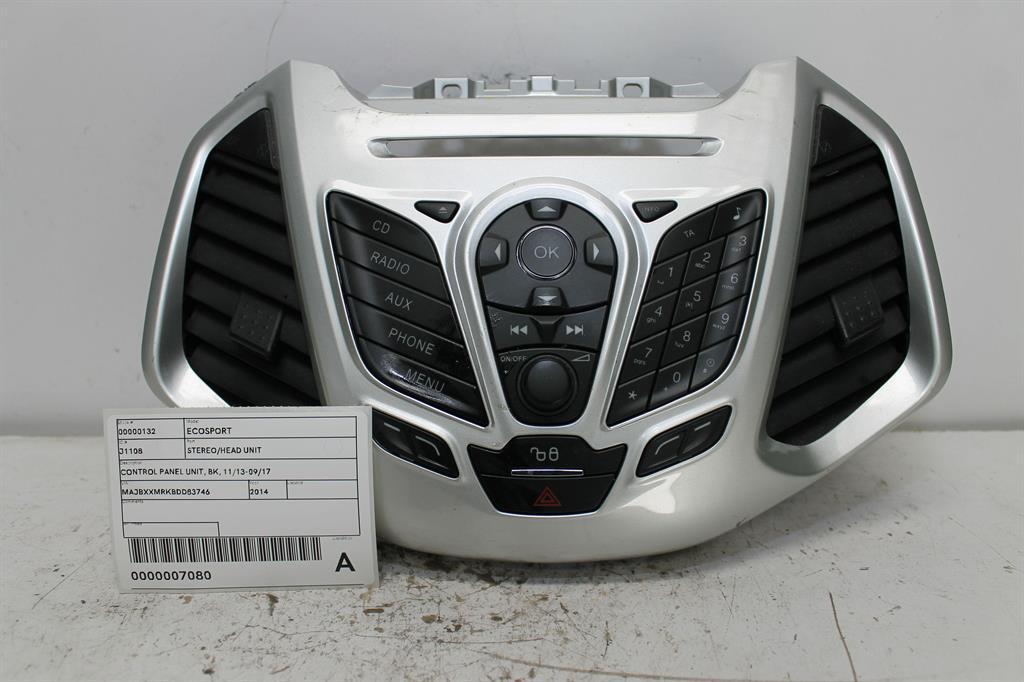 Ford, EcoSport, BK, Stereo Head Unit