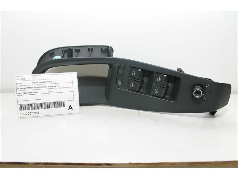 Audi, Q5, Quattro, 8R, Power Window Switch