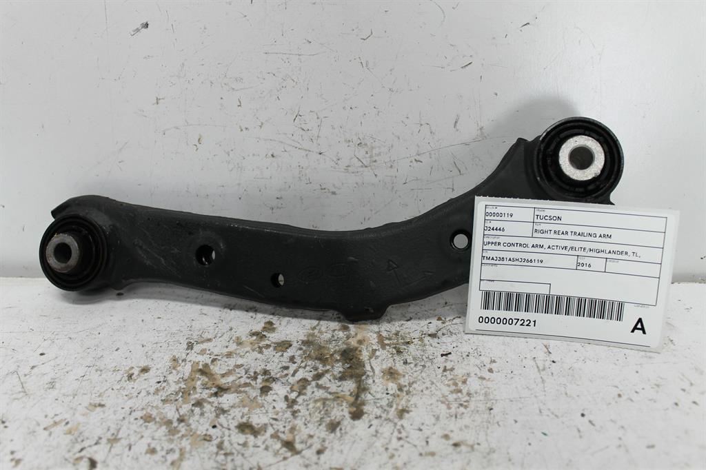 Hyundai, Tucson, TLE, Right Rear Upper Control Arm