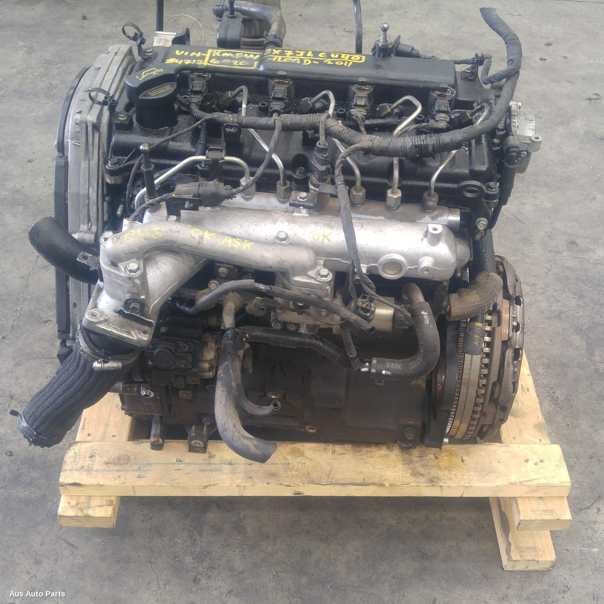 2008, HYUNDAI, ILOAD/IMAX, ENGINE, DIESEL, 2.5, D4CB, TURBO, ALLOY INLET, 420 INJ PUMP, TQ, 06/08-10/12