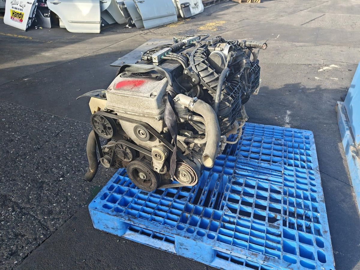 2008, FORD, FALCON, ENGINE, LPG 4.0 BARRA E-GAS 156kW SILVER ROCKER COVER TYPE FG