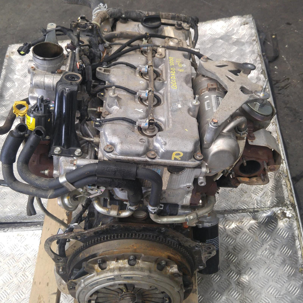 HOLDEN, COLORADO, ENGINE, PETROL, 3.0, TURBO, 4JJ1, 2WD, MANUAL T/M, RC, 05/08-12/11 J9017 A
