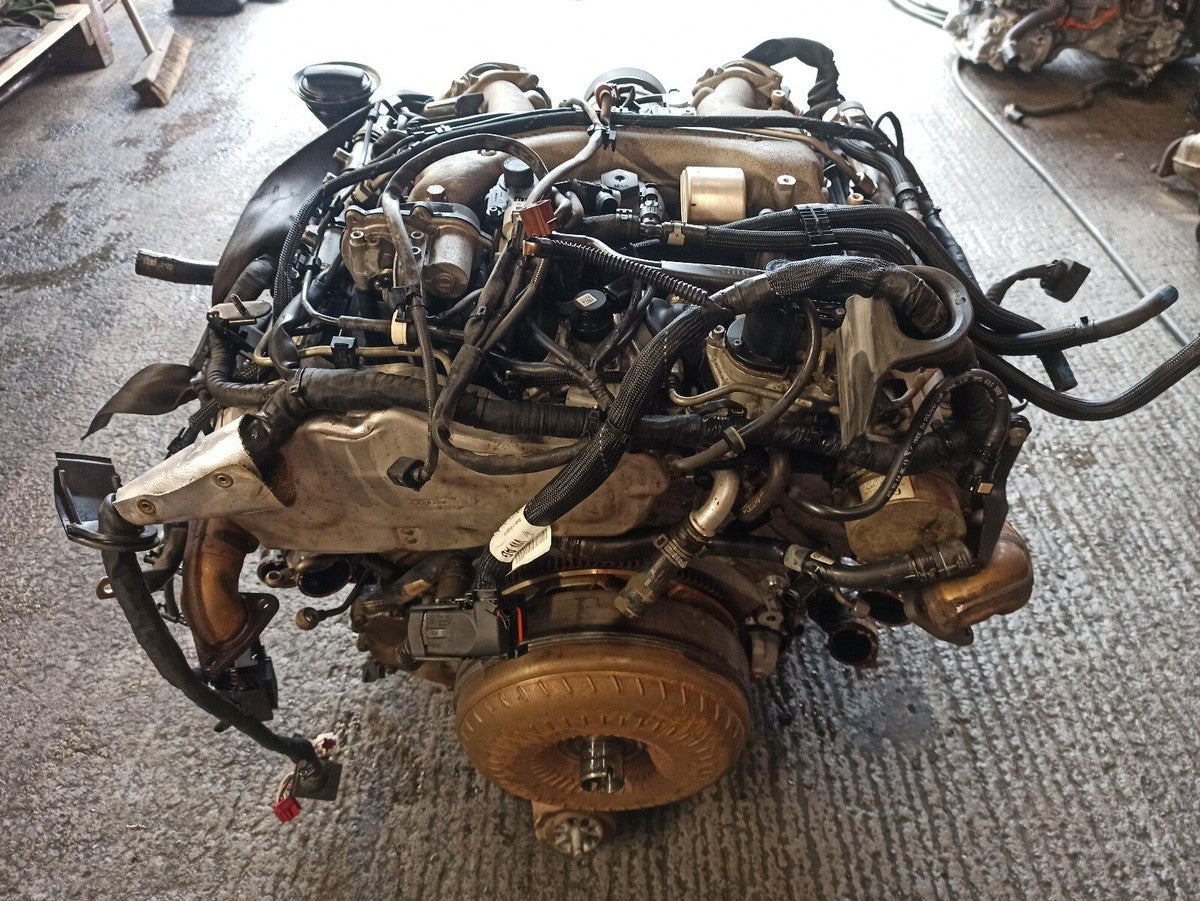 PORSCHE, CAYENNE, ENGINE, DIESEL, 4.2, TWIN TURBO, 92A, MCU/DB CODE, 06/13-10/14,,