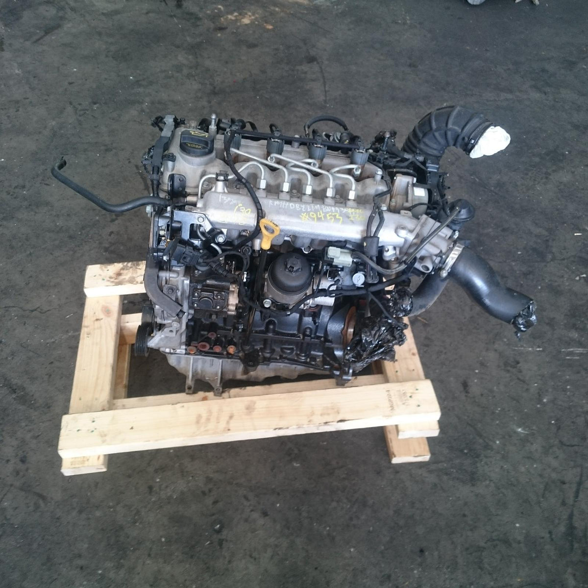 HYUNDAI, I30, ENGINE, DIESEL, 1.6, D4FB, TURBO, FD, ALLOY INTAKE SMALL TURBO W/O CAT ON TURBO TYPE, 09/07-03/11